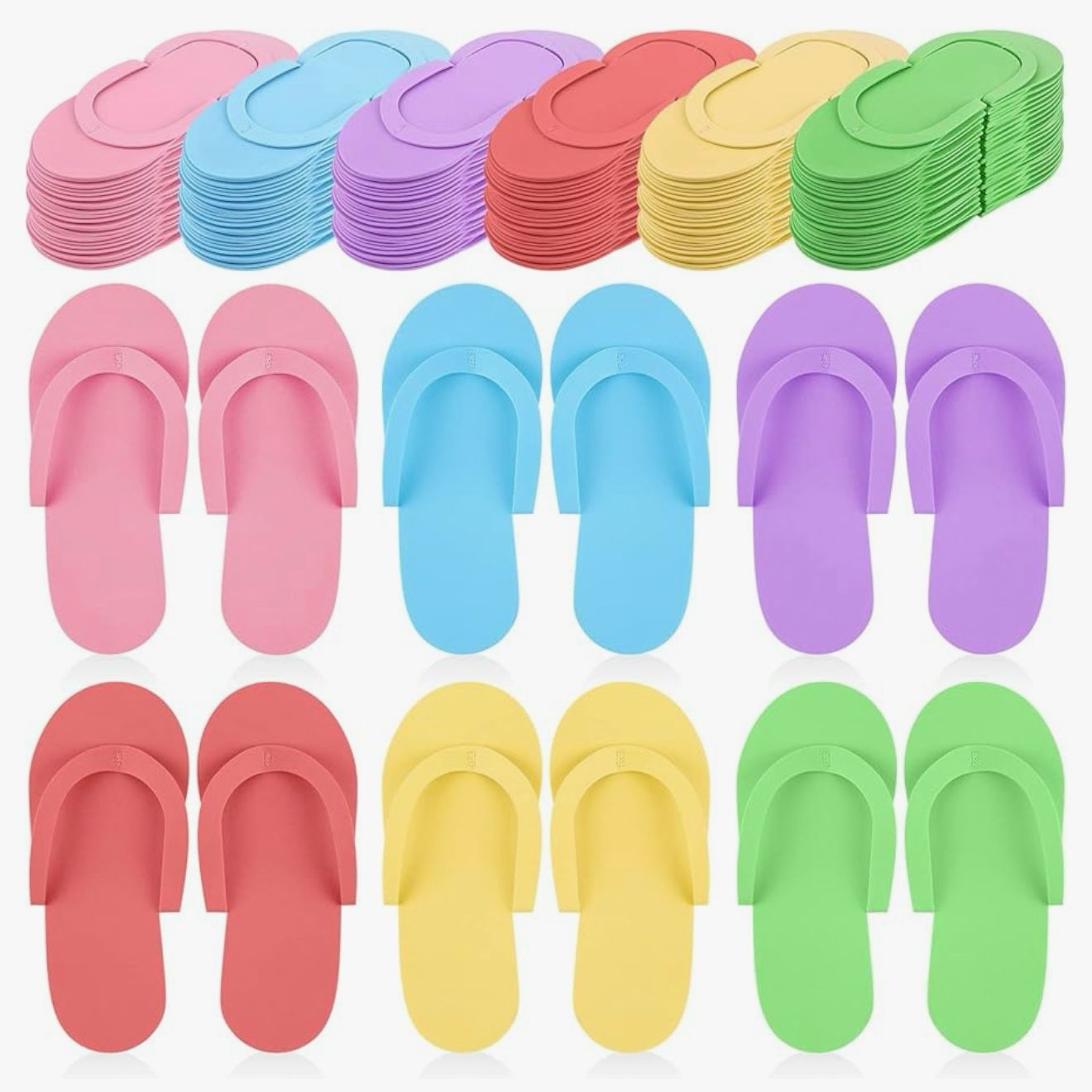 Set Papuci de pedichiură, 12 perechi