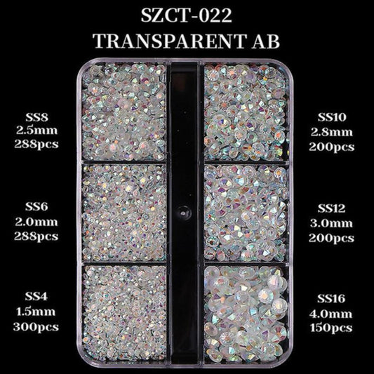 Set Strasuri Cristale Unghii