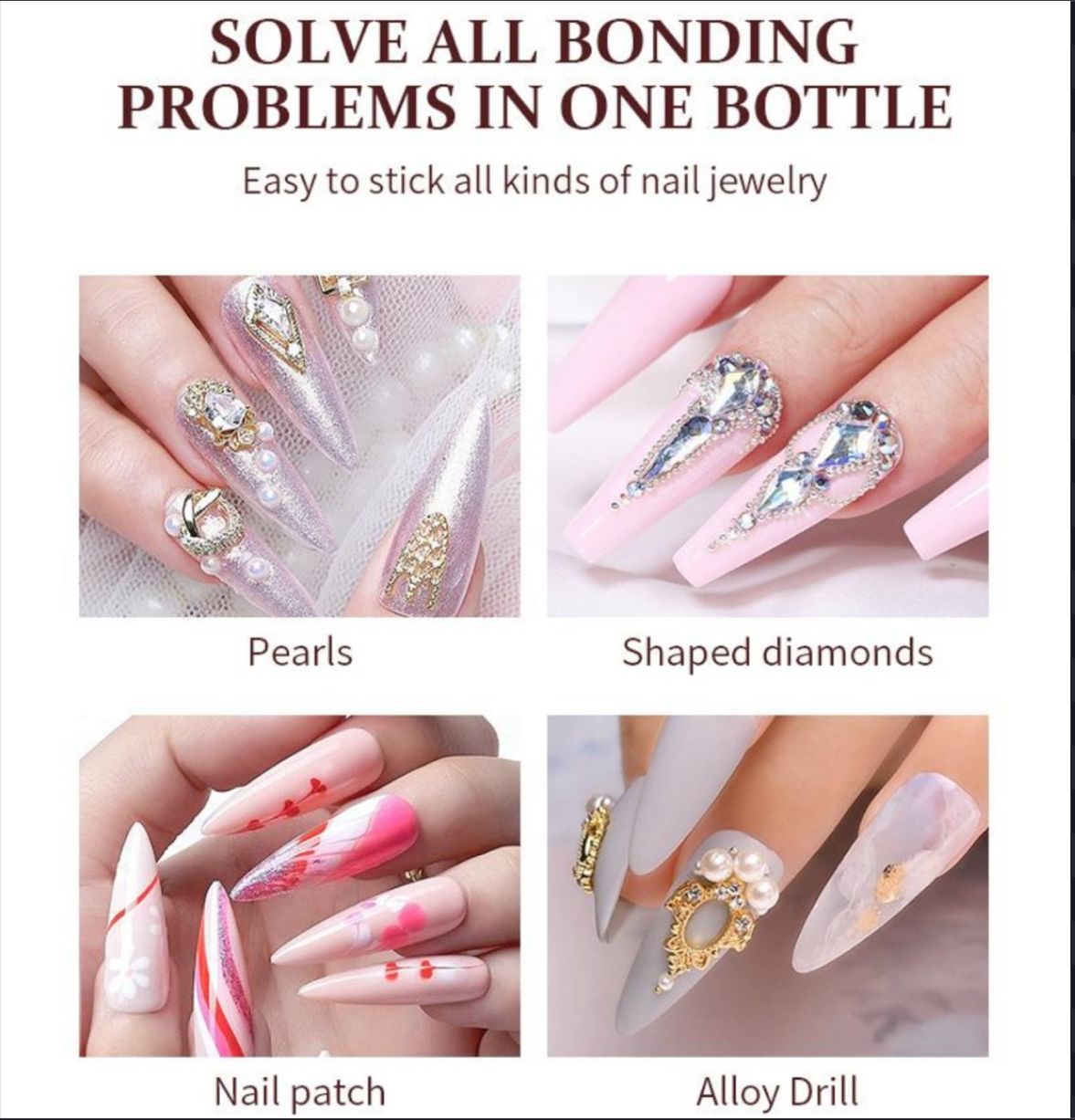 Lipici unghii profesional 8g