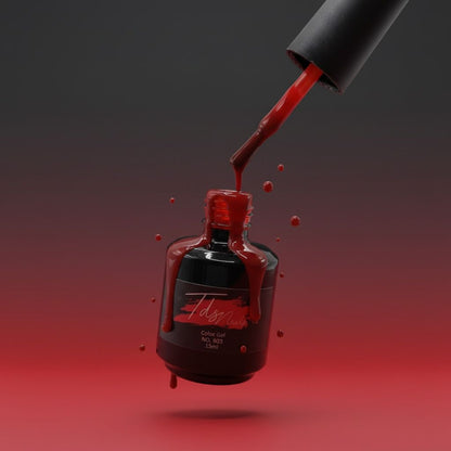 Ojă semipermanentă TdsNails Hema & TPO Free - RED 15ml