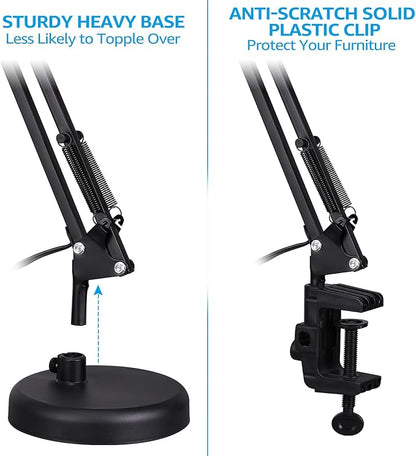 Lampă Reglabilă Profesională, Neagră