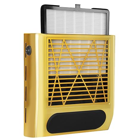 Aspirator Profesional pentru Praf Unghii, GOLD